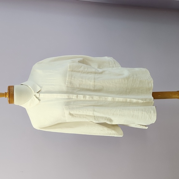 linen button up blouse - Picture 1 of 12